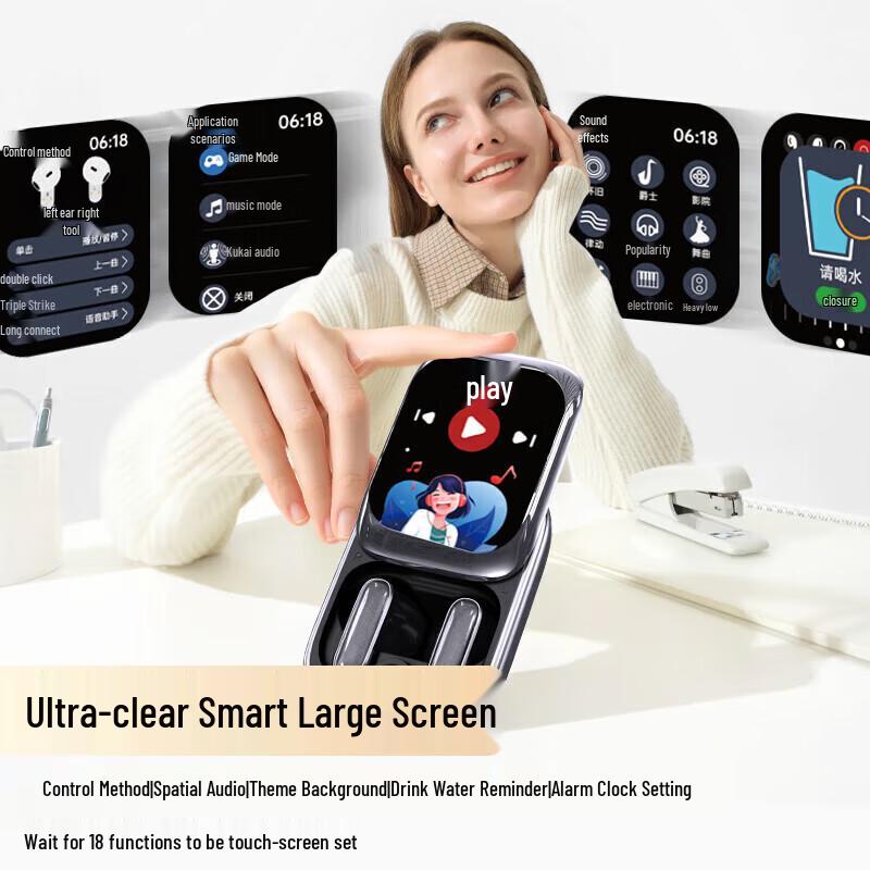 Newmine G9 AI Translator Wireless Bluetooth Earbuds