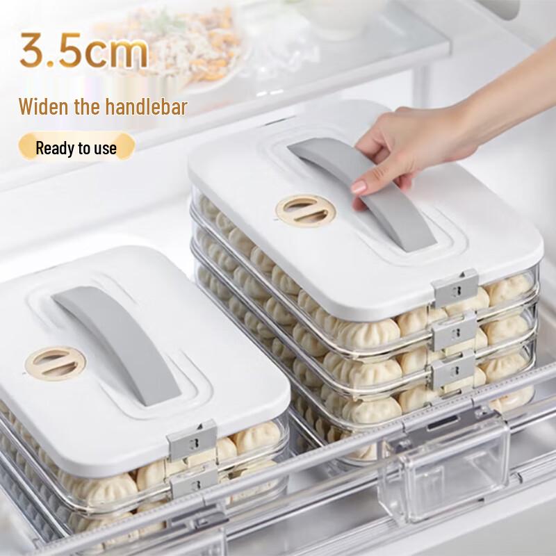 Multifunctional Refrigerator Dumpling Storage Container
