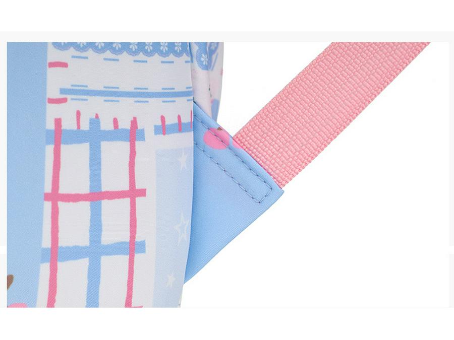 Lightweight Large Capacity Cat Cartoon School Backpack for Boys and Girls