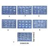 Silicone Nails Embellishment Molds Flower Theme Small Accessories Crafting Molds Suitable for Beauty Enthusiasts Present