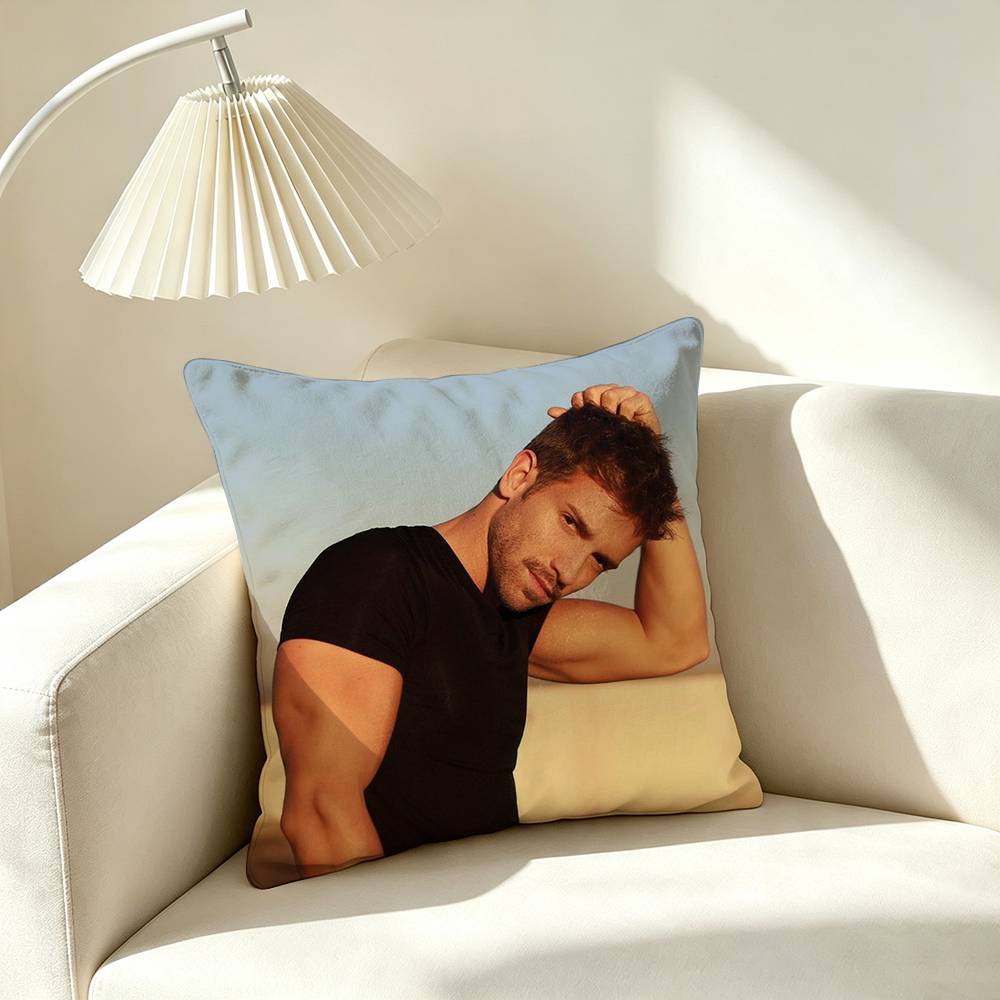 P-Pablo Alboran Pop Singer Square Double-Sided printed Pillow Case Bedroom Bedside Pillow Sofa Cushion Cover
