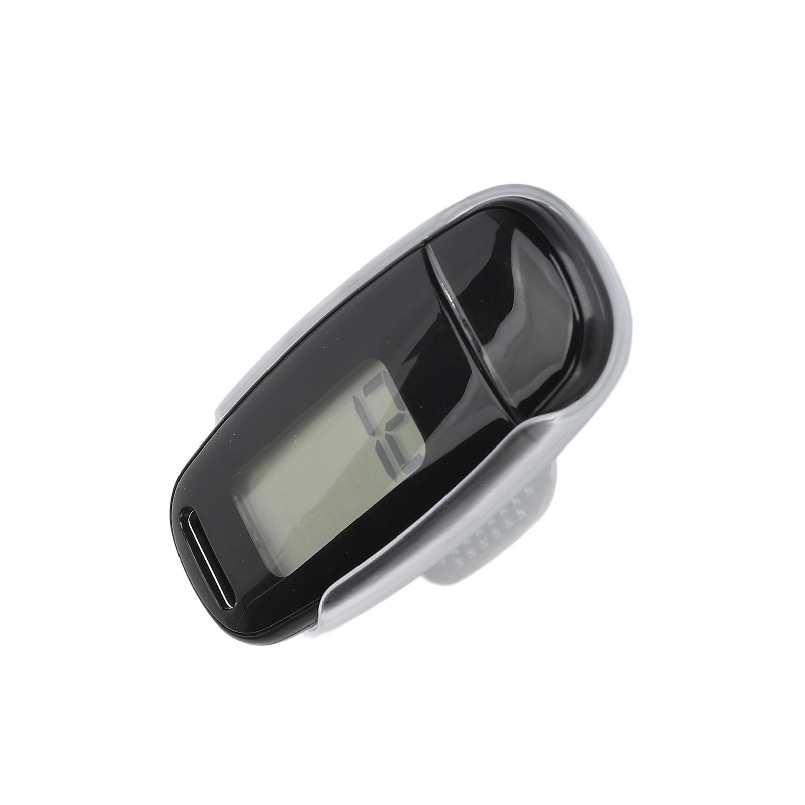 

Счетчик шагов Большой ЖК-экран USB-перезаряжаемый точный портативный легкий шагомер со шнурком