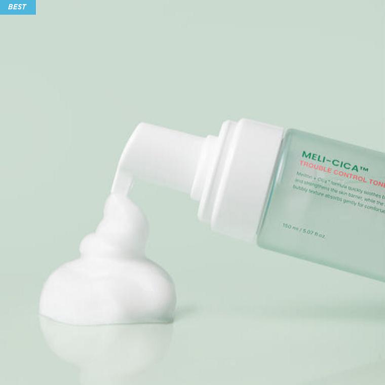 Franz Melissica Trouble Foam Toner, Low-irritation Sensitive Sebum Management Bubble Toner, 150ml