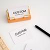200pcs, Custom Business Cards/Cards, Business Cards, Desktop Business Cards, Thank You Cards, Business Cards, Waterproof Surface