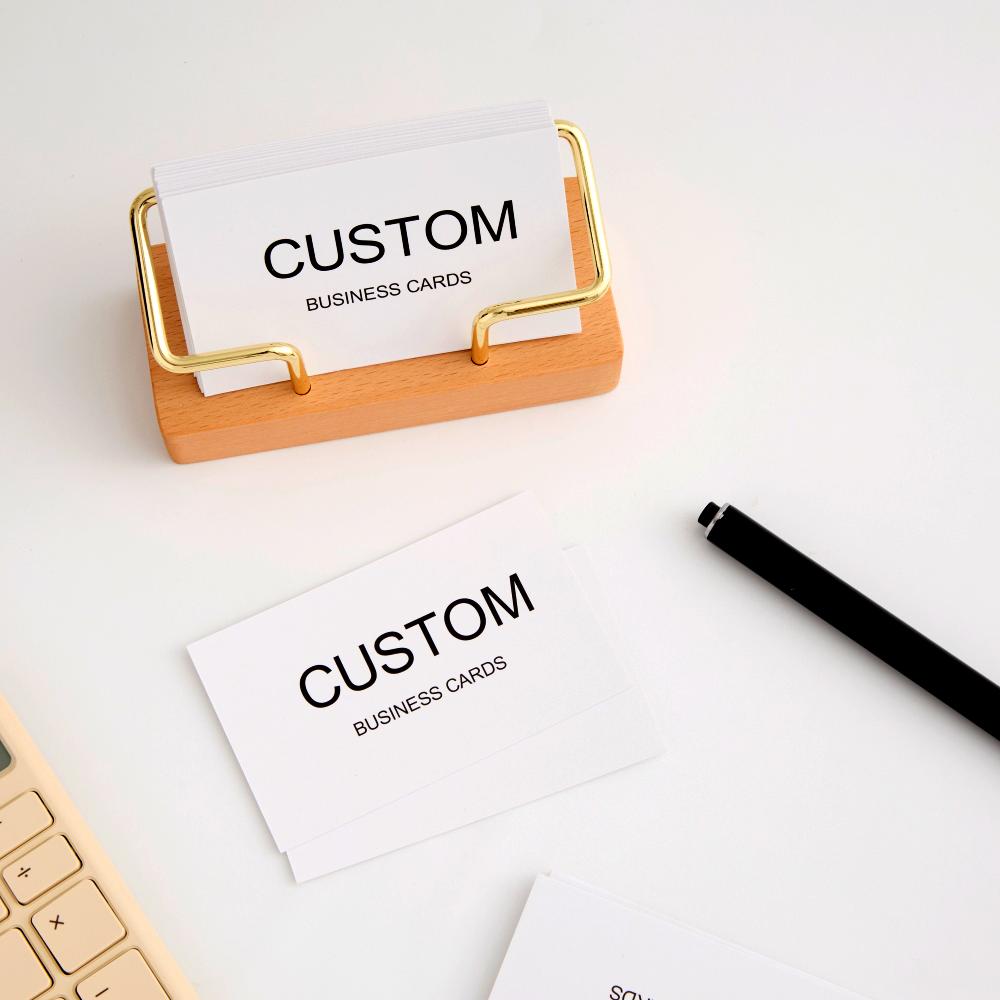 200pcs, Custom Business Cards/Cards, Business Cards, Desktop Business Cards, Thank You Cards, Business Cards, Waterproof Surface
