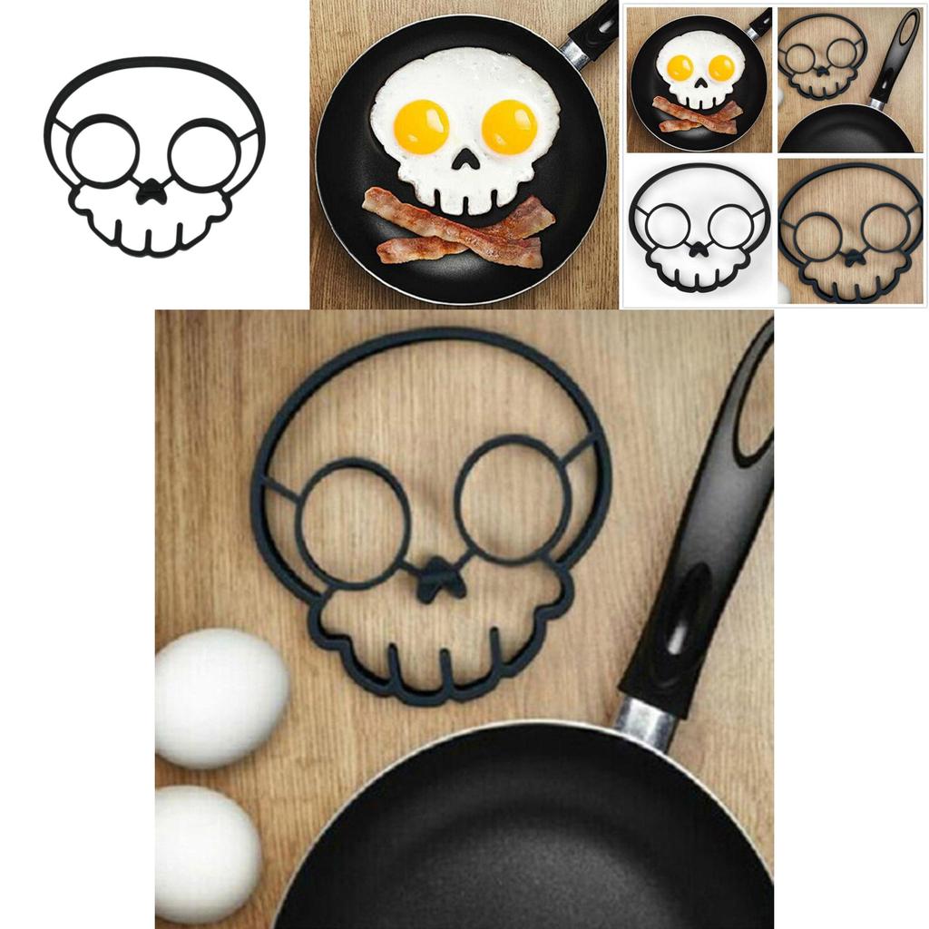 Skull Silicone Egg Maker Cartoon Egg Mold For Breakfast And Gifting