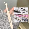 Pensetă Anti-Aderență Non-Aderență DIY Design Rotunjit Profesional Pentru Gene False Lipire Anti-Aderență Fără Lipici Pensetă