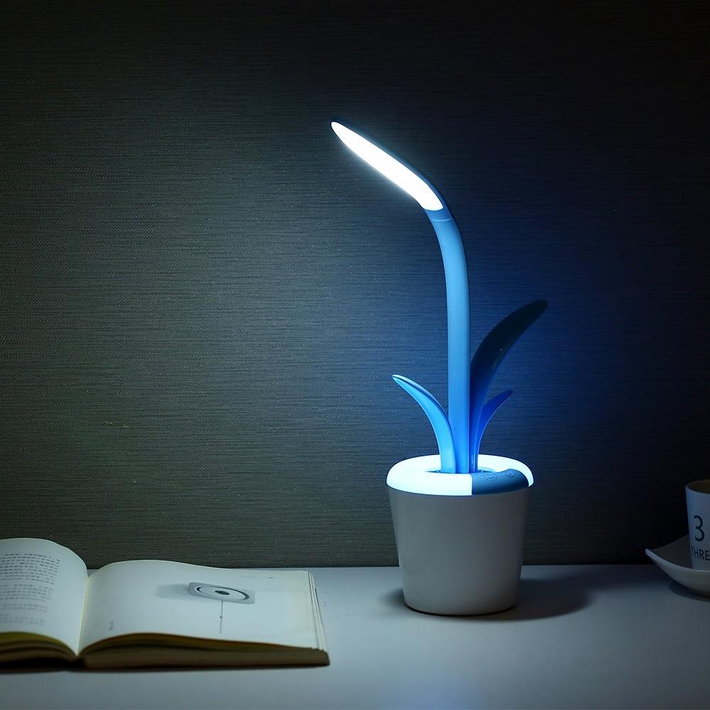 Creative Led Romantic Colourful Student Desktop Study Eye USB Desk Lamp Touch Control Climax Atmosphere Desk Lamp