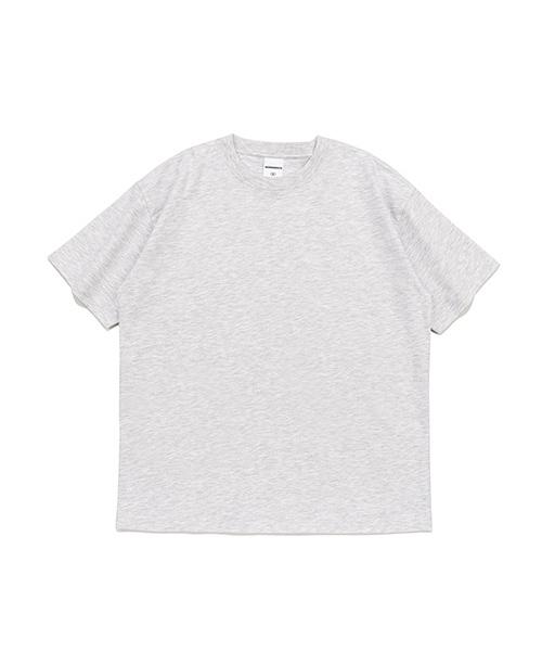 MONUMENTS Oversized Basic T-Shirt (Light Melange)