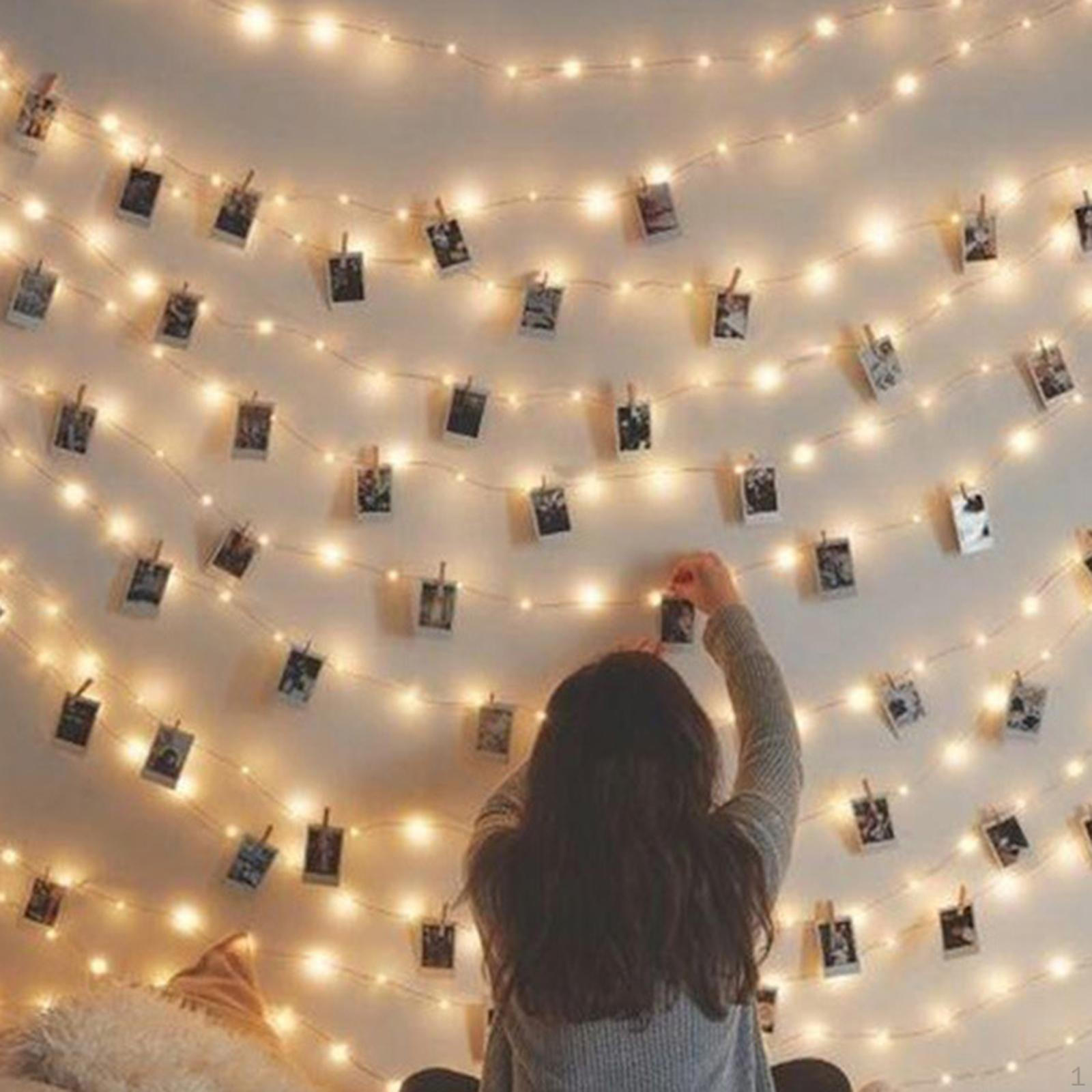 

Светодиодная волшебная лампа с медной проволокой, декоративная ночная гирлянда для украшения спальни Style A