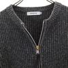 Nonnative Knit Jacket Charcoal Gray With Elbow Patch Men's Used