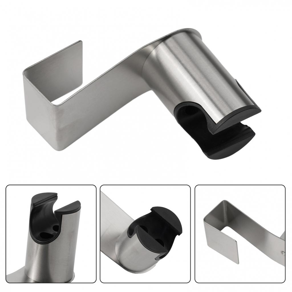 Sprayer Brushed Nickel Shower Holder Long Time 2 Mounting Optional Choice