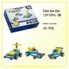 Lego-Compatible Programming Robot with Technic Building Blocks for Educational Play