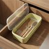 Rectangular Shape Chopstick Draining Cage Dustproof Kitchen Utensil Organizer  Spoon
