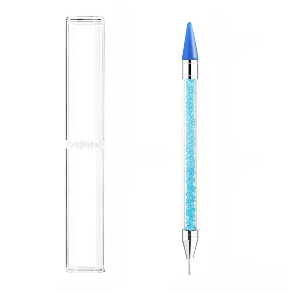 Nail Art Point Drill Tool Acrylic Double-headed Point Drill Crayon Nail Pen Multifunctional Wax Head Point Drill Pen