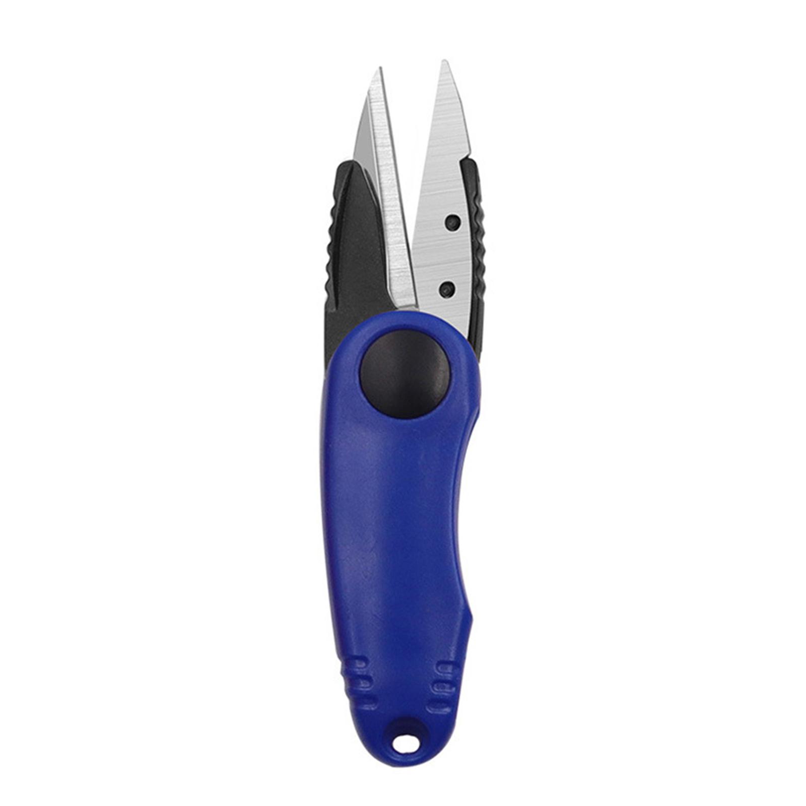 

Foldable Fishing Line Cutter Fishing Tool Accessories Stainless Steel Fishing Scissors Line Cutter for Braided Line синій