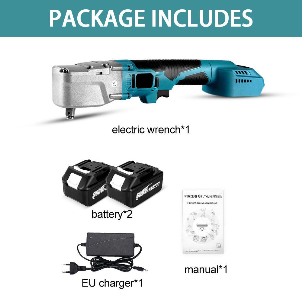 2400W 1000NM Electric Ratchet Wrench 1/2'' Ratchet Wrench Set  Screwdriver Car Repair Power Tool