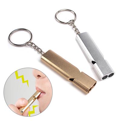 Emergency Survival Safety Loud Whistle Outdoor Camping Hiking Keychain Tool