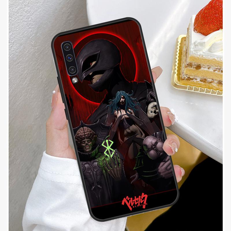 

Чехол с аниме Berserk Guts для Samsung Galaxy A72 A52 A42 A32 A22 A12 A50 A70 A41 A51 A71 A21S A52S Fundas Samsung A72