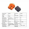 With Signal Pin Xt60I-F Xt60I-Pw 2+1 Plug Brass Accessories Xt60I-Pw Male Xt60-I Connector Model Parts Aviation Plug