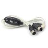 USB IN-OUT MIDI Adapter Cable PC To Music Electronic Keyboard Converter Cord