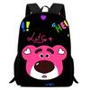 Strawberry Bear School Bag High Definition Printing Multi-Function Oxford Lightweight Backpack