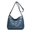 2025 New Soft Leather Bag Women's New Fashion Casual Versatile Temperament Shoulder Messenger Bag