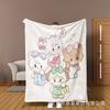 New Cute Cartoon Mikko Flannel Blanket All-season Children's Printed Blanket Soft Nap Blanket