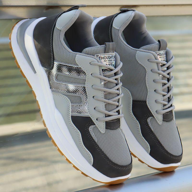 Summer Shoes Men's 2026 Spring and Autumn New Breathable Mesh Sports Shoes Lightweight Soft-soled Casual Shoes