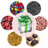Fleventz Retro Crystal Glass Bow-Knot Candy Jar with Lid