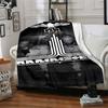 1pc RAMMSTEIN MUSIC Soft Flannel All Season Throw for Home, Office, Outdoor UseDurable Comfort Soft Warm Throw for Home