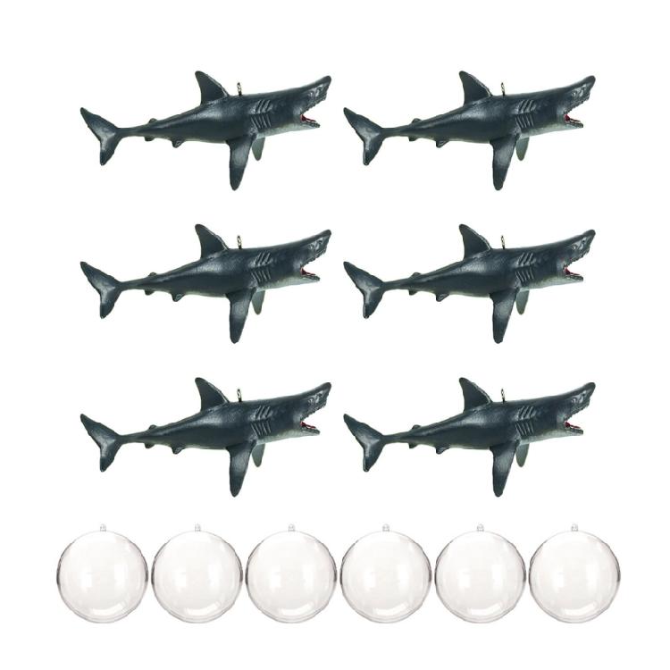 Fish Tanks Artificial Shark Fish Crafts Simulation Landscape Floating Shark Figurine FishTank Landscaping Fish Tanks 1