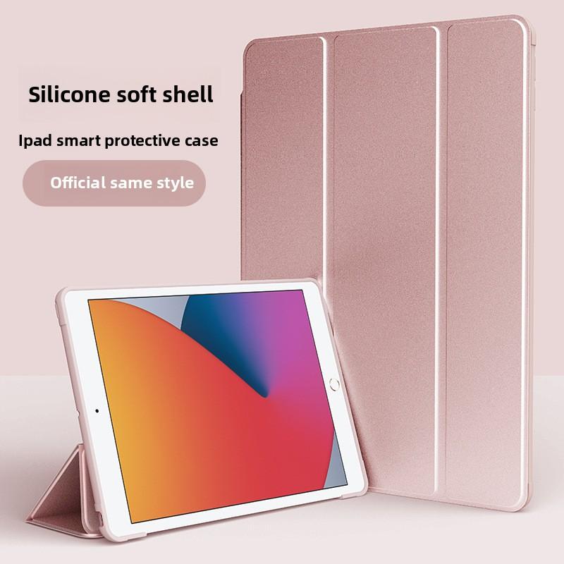 Soft Silicone 3 Fold Case for 2022 iPad 10 10.2 Inch iPad Pro 11 Mini 6 Air 5 Protective Cover