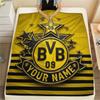 Custom Name BVB 09 Flannel Blanket, High Quality Comfortable for All Seasons, Home Decor, Warmth and Comfort