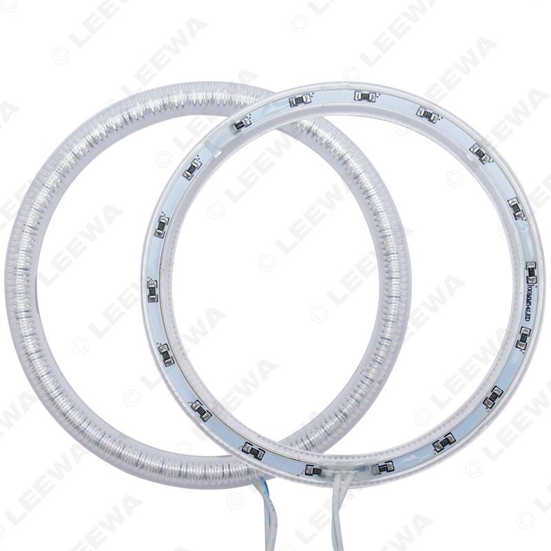 Hyundai Coupe/Tiburon Angel Eye Halo Headlights with Dust Cover (SMD)