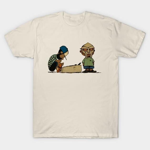 

J DILLA! With Mf Doom! QVintage T-Shirt, anime shirt Unisex T-Shirt L