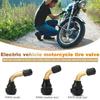 1Pcs Tubeless Tyre Valve Stems For Electric Scooter Bike Degree Air Tyre Valve Stem For Motorcycle Dirt Bikes
