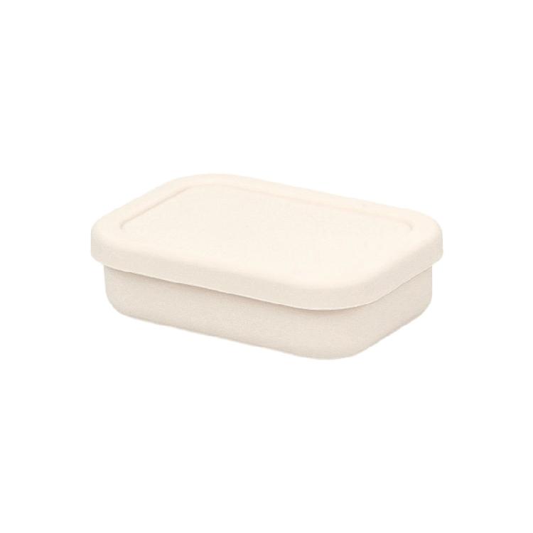 Multifunctional Silicone Meal Container Dishwasher Safe Freezers Friendly Spill Proof Design 300ml/700ml Thin Profile