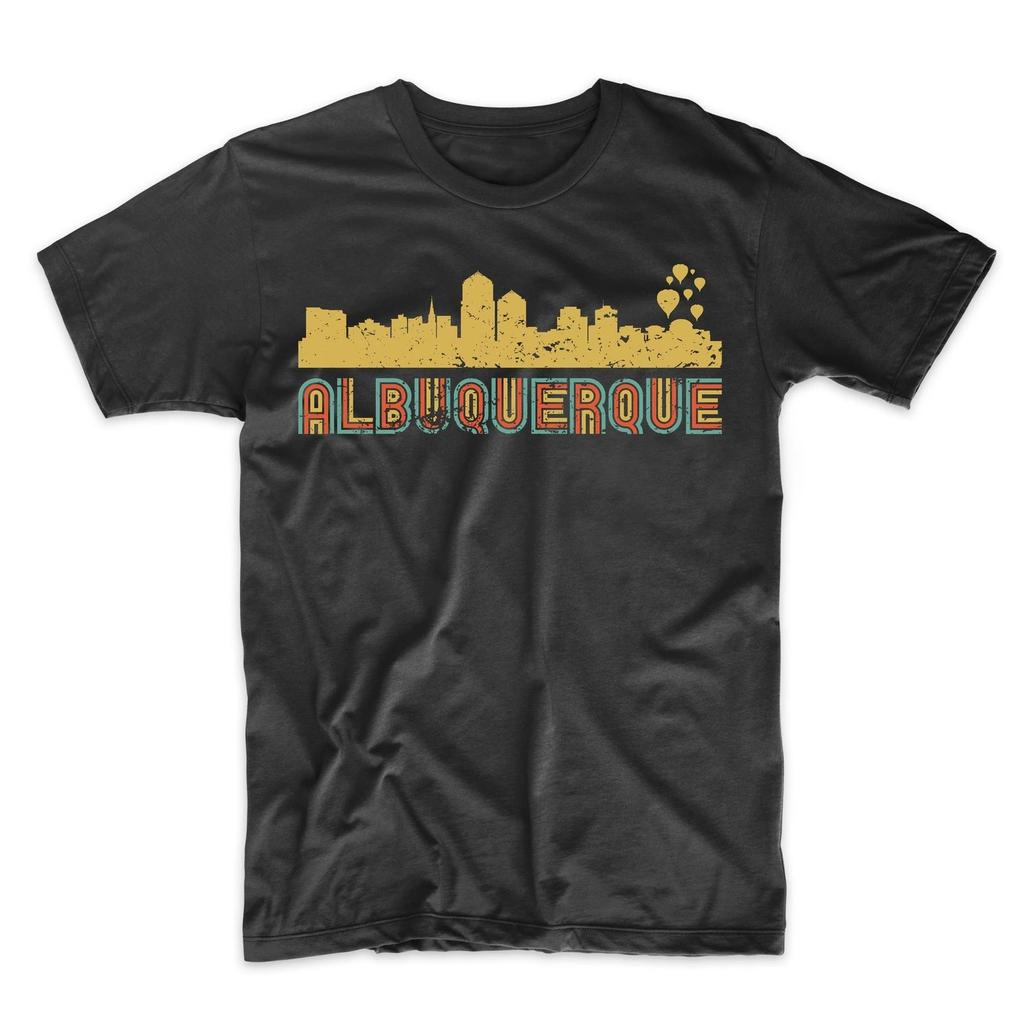 Albuquerque Shirt - Retro Vintage Style Albuquerque New Mexico Skyline T-Shirt