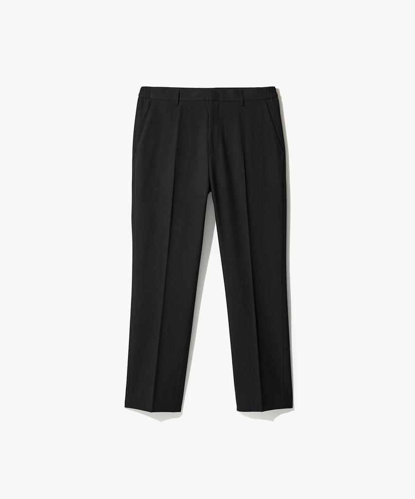 STCO Fleece-Lined Pants Black (Straight Fit)_Spaxa01Csb