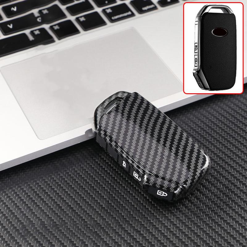 Remote Key Smart 5 Button ABS Car Key Case Cover for Kia Telluride Telluride SX 2021 Sportage R 2022 K5 GT Line 2021 Seltos 2020