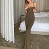 Strapless Dress, Women's Dress, Full-skirted Dress, Sexy And Form-fitting Long Dress