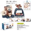 Children'S Play House Kitchen Simulation Food Mini Ice Cream Supermarket Donut Coffee Machine Export Toy Set