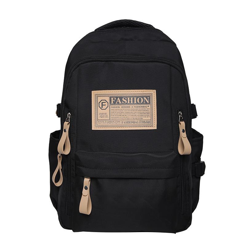 School Bag, Korean Version for Junior High School Students, New , Simple, Fashionable and Large-capacity College Students, Women's Backpack, Backpack.