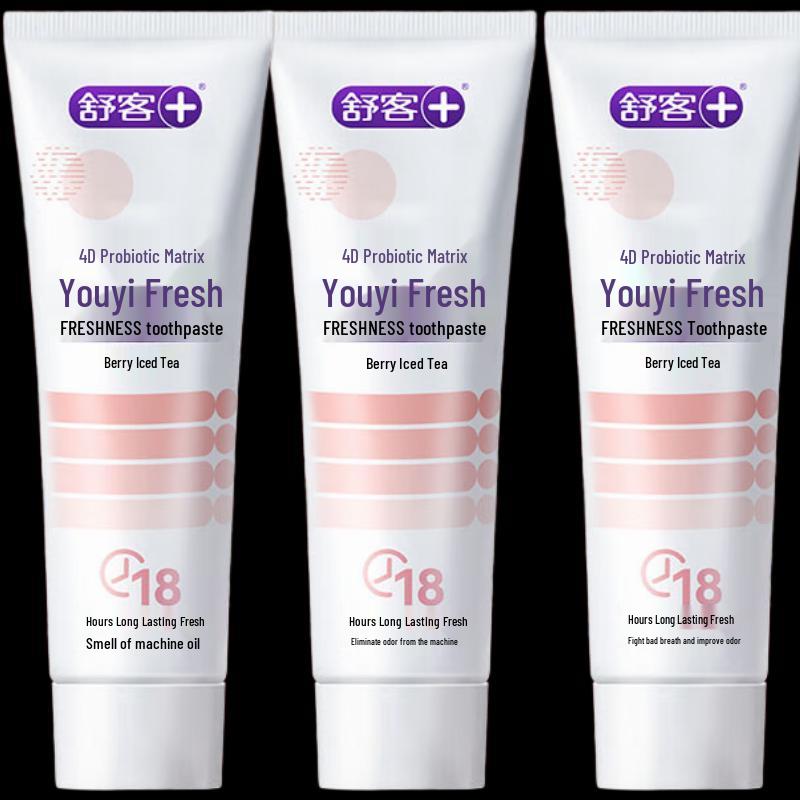 Shuke Berry Iced Tea Probiotic Toothpaste 3-Pack