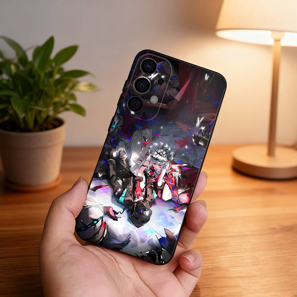 

A-Arknights E-Endfield Ударопрочный чехол для телефона Samsung S26,S25,S24,S21,S22,S23,S30,Ultra,S20,Plus,Fe,Lite,5G Черный чехол Samsung S30Ultra5G
