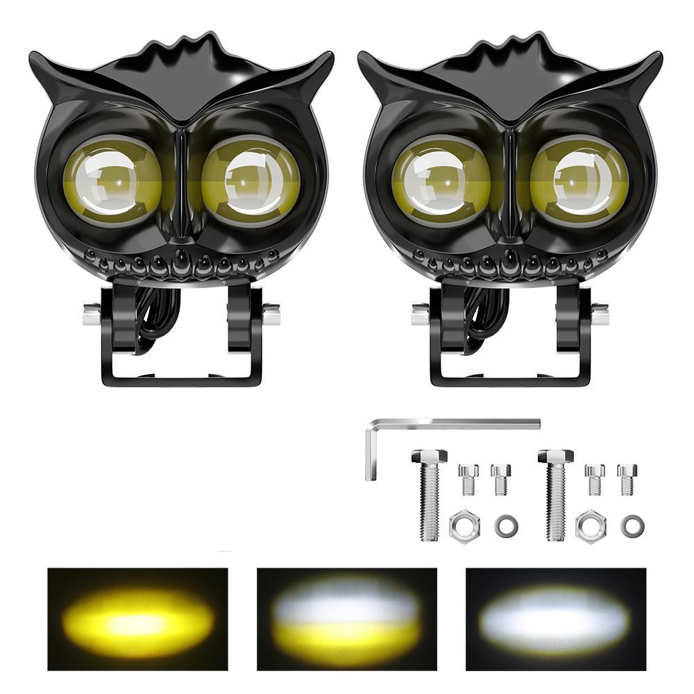 Cross-Border Motorcycle LED Headlight: Eagle Eye Auxiliary Spotlight