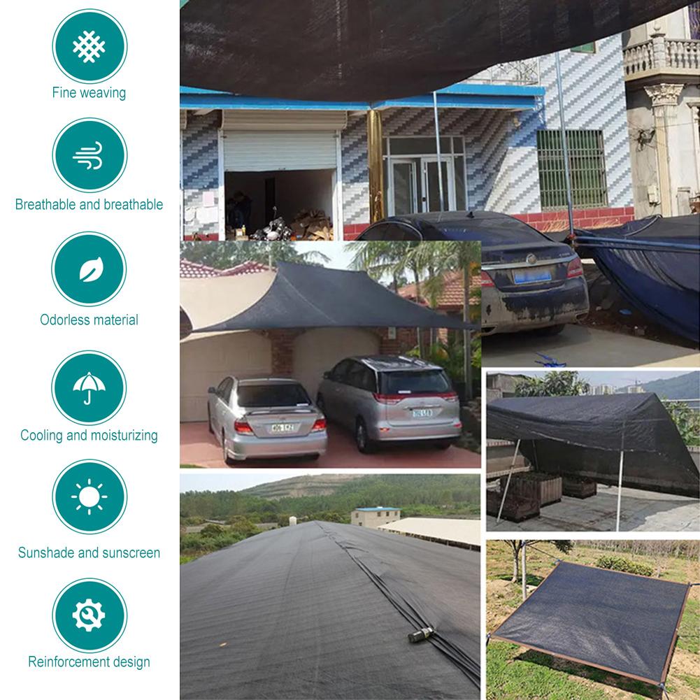 Outdoor Sunblocks Mesh Cloth With Holes Dustproof Sun Protection Soils Cover Plants Flowers Sun Protection Cover For Courtyard