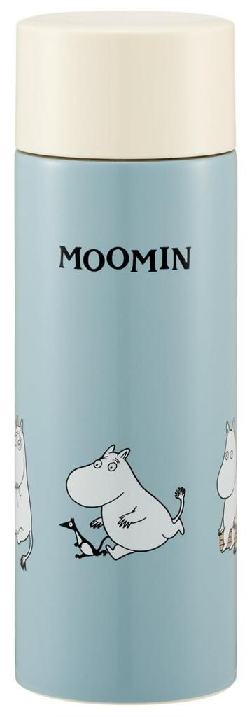 Skater Stainless Steel Water Bottle 350ml, Vacuum Insulated, Keeps Drinks Hot or Cold, Moomin Design, Unique SMBC4B-A