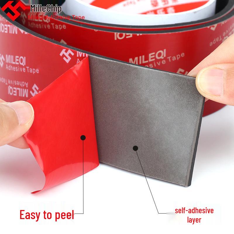 Mileqi EPDM Self-Adhesive Shock-Absorbing Anti-Slip Rubber Pad Strip